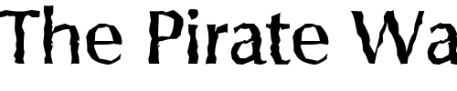 Font : EricBeckerRandom-Medium-Regular Custom Text : The Pirate Way Test your own text here Click to download or to view this font on a tshirt that can be custom printed in Bali