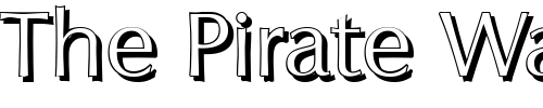 Font : EricBeckerShadow-Light Custom Text : The Pirate Way Test your own text here Click to download or to view this font on a tshirt that can be custom printed in Bali