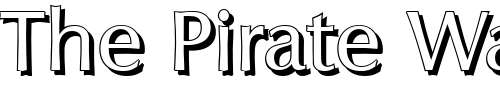 Font : EricBeckerShadow-Regular Custom Text : The Pirate Way Test your own text here Click to download or to view this font on a tshirt that can be custom printed in Bali