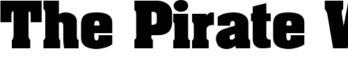 Font : EricaBold Custom Text : The Pirate Way Test your own text here Click to download or to view this font on a tshirt that can be custom printed in Bali