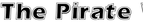 Font : Erie-Contour-Plain Custom Text : The Pirate Way Test your own text here Click to download or to view this font on a tshirt that can be custom printed in Bali