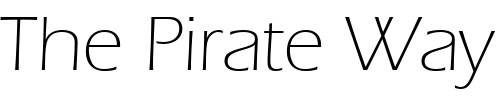 Font : ErieLight Custom Text : The Pirate Way Test your own text here Click to download or to view this font on a tshirt that can be custom printed in Bali