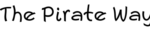 Font : Escript-LL Custom Text : The Pirate Way Test your own text here Click to download or to view this font on a tshirt that can be custom printed in Bali