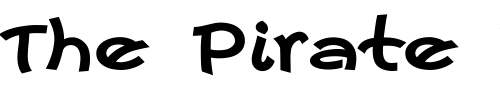 Font : EscriptWide-LT-Bold Custom Text : The Pirate Way Test your own text here Click to download or to view this font on a tshirt that can be custom printed in Bali