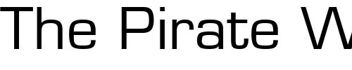 Font : Eurasia-Wide-Normal Custom Text : The Pirate Way Test your own text here Click to download or to view this font on a tshirt that can be custom printed in Bali