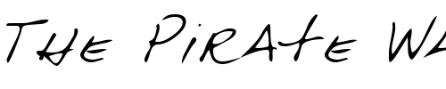 Font : EwingsHand-Regular Custom Text : The Pirate Way Test your own text here Click to download or to view this font on a tshirt that can be custom printed in Bali