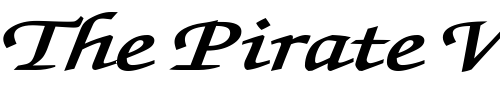 Font : ExchequerScriptExtended-Bold Custom Text : The Pirate Way Test your own text here Click to download or to view this font on a tshirt that can be custom printed in Bali