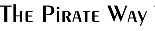 Font : Exotic-Demi Custom Text : The Pirate Way Test your own text here Click to download or to view this font on a tshirt that can be custom printed in Bali