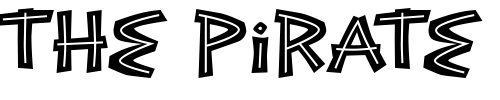 Font : Exotic-Island-BTN-Bold-Inline Custom Text : The Pirate Way Test your own text here Click to download or to view this font on a tshirt that can be custom printed in Bali