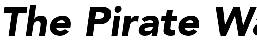 Font : Expo-Black-SSi-Black-Italic Custom Text : The Pirate Way Test your own text here Click to download or to view this font on a tshirt that can be custom printed in Bali