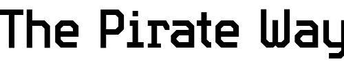 Font : Expo-Cond Custom Text : The Pirate Way Test your own text here Click to download or to view this font on a tshirt that can be custom printed in Bali