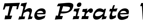 Font : Expose-Thin-BoldItalic Custom Text : The Pirate Way Test your own text here Click to download or to view this font on a tshirt that can be custom printed in Bali