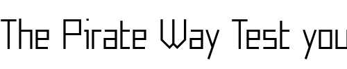 Font : Eyebel Custom Text : The Pirate Way Test your own text here Click to download or to view this font on a tshirt that can be custom printed in Bali