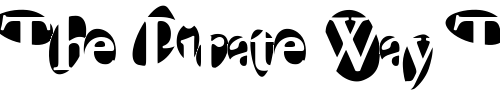 Font : F2FProvinciali Custom Text : The Pirate Way Test your own text here Click to download or to view this font on a tshirt that can be custom printed in Bali