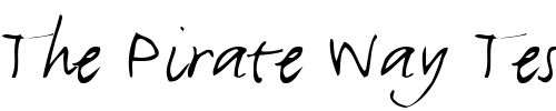 Font : FF-Justlefthand-Medium Custom Text : The Pirate Way Test your own text here Click to download or to view this font on a tshirt that can be custom printed in Bali