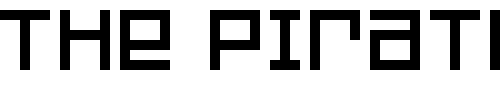 Font : FFF-Games Custom Text : The Pirate Way Test your own text here Click to download or to view this font on a tshirt that can be custom printed in Bali
