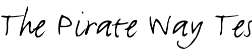 Font : FFJustlefthand Custom Text : The Pirate Way Test your own text here Click to download or to view this font on a tshirt that can be custom printed in Bali