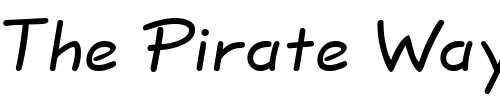 Font : FFX-Simple-HW Custom Text : The Pirate Way Test your own text here Click to download or to view this font on a tshirt that can be custom printed in Bali