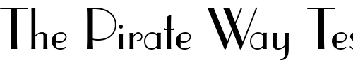 Font : FFX-Style Custom Text : The Pirate Way Test your own text here Click to download or to view this font on a tshirt that can be custom printed in Bali