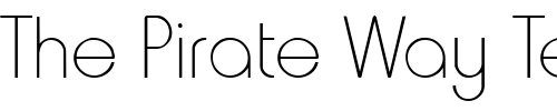 Font : FFX-Thin Custom Text : The Pirate Way Test your own text here Click to download or to view this font on a tshirt that can be custom printed in Bali