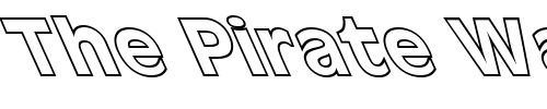 Font : FZ-BASIC-1-HOLLOW-LEFTY Custom Text : The Pirate Way Test your own text here Click to download or to view this font on a tshirt that can be custom printed in Bali