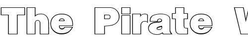 Font : FZ-BASIC-13-HOLLOW Custom Text : The Pirate Way Test your own text here Click to download or to view this font on a tshirt that can be custom printed in Bali