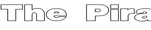 Font : FZ-BASIC-13-HOLLOW-EX Custom Text : The Pirate Way Test your own text here Click to download or to view this font on a tshirt that can be custom printed in Bali