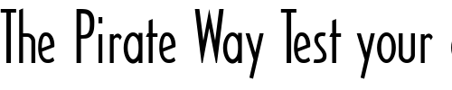 Font : FZ-BASIC-16 Custom Text : The Pirate Way Test your own text here Click to download or to view this font on a tshirt that can be custom printed in Bali