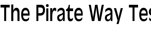 Font : FZ-BASIC-2-COND Custom Text : The Pirate Way Test your own text here Click to download or to view this font on a tshirt that can be custom printed in Bali