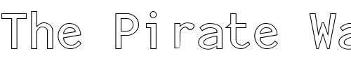 Font : FZ-BASIC-23-HOLLOW Custom Text : The Pirate Way Test your own text here Click to download or to view this font on a tshirt that can be custom printed in Bali