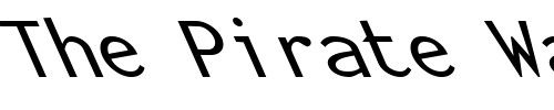 Font : FZ-BASIC-23-LEFTY Custom Text : The Pirate Way Test your own text here Click to download or to view this font on a tshirt that can be custom printed in Bali