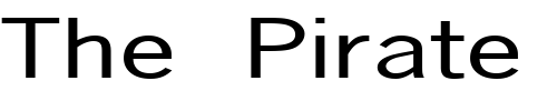 Font : FZ-BASIC-24-EX Custom Text : The Pirate Way Test your own text here Click to download or to view this font on a tshirt that can be custom printed in Bali