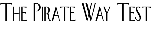 Font : FZ-BASIC-26-COND Custom Text : The Pirate Way Test your own text here Click to download or to view this font on a tshirt that can be custom printed in Bali