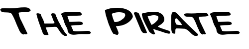 Font : FZ-BASIC-28-LEFTY Custom Text : The Pirate Way Test your own text here Click to download or to view this font on a tshirt that can be custom printed in Bali