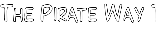 Font : FZ-BASIC-29-HOLLOW Custom Text : The Pirate Way Test your own text here Click to download or to view this font on a tshirt that can be custom printed in Bali