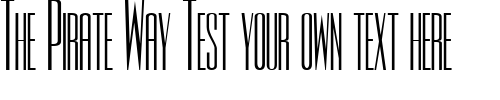 Font : FZ-BASIC-39 Custom Text : The Pirate Way Test your own text here Click to download or to view this font on a tshirt that can be custom printed in Bali