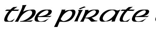 Font : FZ-BASIC-43-ITALIC Custom Text : The Pirate Way Test your own text here Click to download or to view this font on a tshirt that can be custom printed in Bali