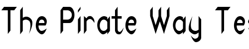 Font : FZ-BASIC-47-COND Custom Text : The Pirate Way Test your own text here Click to download or to view this font on a tshirt that can be custom printed in Bali