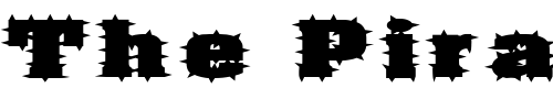 Font : FZ-BASIC-52-SPIKED-EX Custom Text : The Pirate Way Test your own text here Click to download or to view this font on a tshirt that can be custom printed in Bali