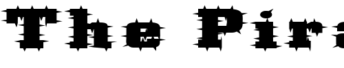 Font : FZ-BASIC-53-SPIKED-EX Custom Text : The Pirate Way Test your own text here Click to download or to view this font on a tshirt that can be custom printed in Bali