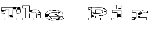 Font : FZ-BASIC-54-SPOTTED-EX Custom Text : The Pirate Way Test your own text here Click to download or to view this font on a tshirt that can be custom printed in Bali