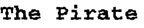 Font : FZ-BASIC-54-WAVEY Custom Text : The Pirate Way Test your own text here Click to download or to view this font on a tshirt that can be custom printed in Bali