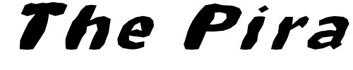 Font : FZ-BASIC-55-MANGLED-ITALIC Custom Text : The Pirate Way Test your own text here Click to download or to view this font on a tshirt that can be custom printed in Bali
