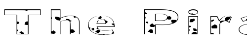 Font : FZ-BASIC-55-SPOTTED-EX Custom Text : The Pirate Way Test your own text here Click to download or to view this font on a tshirt that can be custom printed in Bali