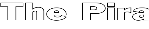 Font : FZ-BASIC-56-HOLLOW-EX Custom Text : The Pirate Way Test your own text here Click to download or to view this font on a tshirt that can be custom printed in Bali