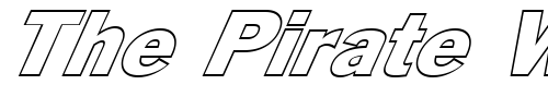 Font : FZ-BASIC-56-HOLLOW-ITALIC Custom Text : The Pirate Way Test your own text here Click to download or to view this font on a tshirt that can be custom printed in Bali