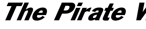 Font : FZ-BASIC-56-ITALIC Custom Text : The Pirate Way Test your own text here Click to download or to view this font on a tshirt that can be custom printed in Bali