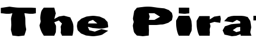 Font : FZ-BASIC-56-MANGLED-EX Custom Text : The Pirate Way Test your own text here Click to download or to view this font on a tshirt that can be custom printed in Bali
