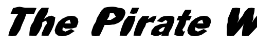 Font : FZ-BASIC-56-MANGLED-ITALIC Custom Text : The Pirate Way Test your own text here Click to download or to view this font on a tshirt that can be custom printed in Bali