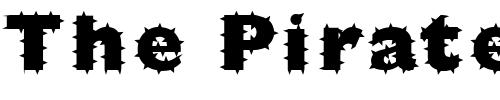 Font : FZ-BASIC-57-SPIKED Custom Text : The Pirate Way Test your own text here Click to download or to view this font on a tshirt that can be custom printed in Bali